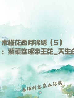 木槿花西月锦绣（5）：紫蕖连理帝王花