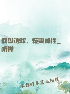 权少诱欢，宠妻成性