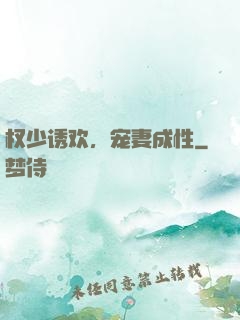 权少诱欢，宠妻成性