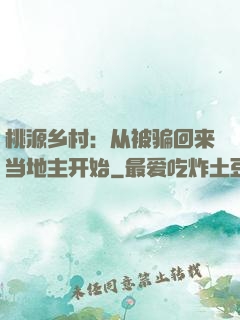 桃源乡村：从被骗回来当地主开始