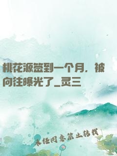 桃花源签到一个月，被向往曝光了