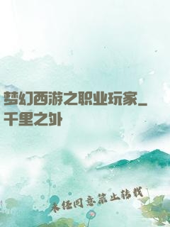 梦幻西游之职业玩家