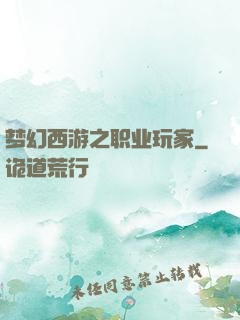 梦幻西游之职业玩家