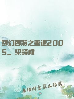 梦幻西游之重返2005