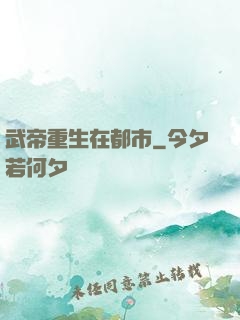 武帝重生在都市