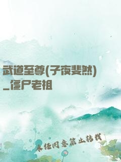 武道至尊(子夜斐然)
