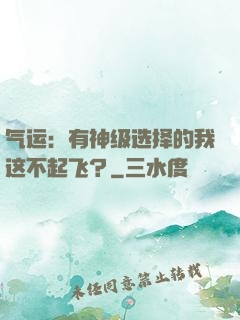气运：有神级选择的我这不起飞？