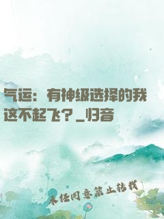 气运：有神级选择的我这不起飞？