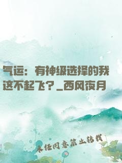 气运：有神级选择的我这不起飞？