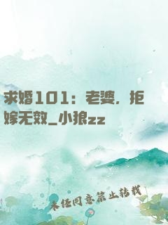 求婚101：老婆，拒嫁无效