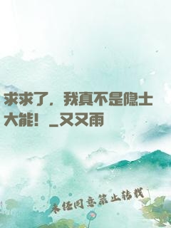 求求了，我真不是隐士大能！