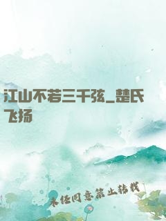 江山不若三千弦