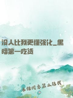 没人比我更懂强化
