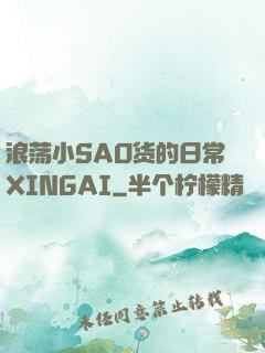 浪荡小SAO货的日常XINGAI