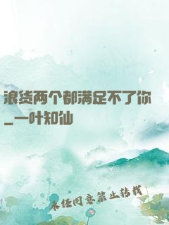 浪货两个都满足不了你