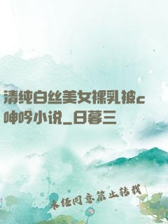 清纯白丝美女裸乳被c呻吟小说