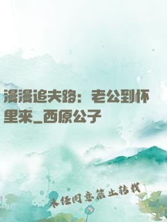 漫漫追夫路：老公到怀里来