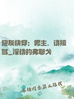 炮灰快穿：男主，请接驾