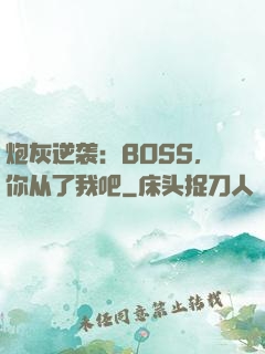 炮灰逆袭：BOSS，你从了我吧