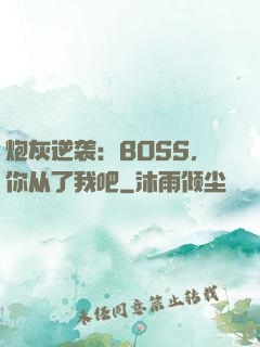 炮灰逆袭：BOSS，你从了我吧