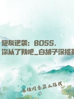 炮灰逆袭：BOSS，你从了我吧