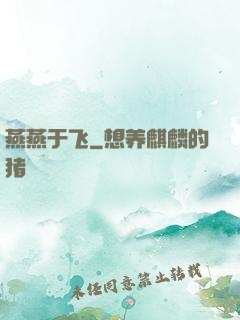燕燕于飞