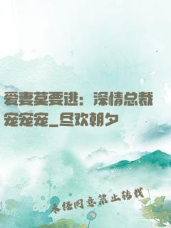 爱妻莫要逃：深情总裁宠宠宠