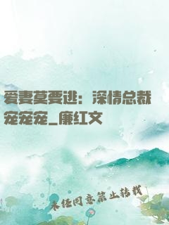爱妻莫要逃：深情总裁宠宠宠
