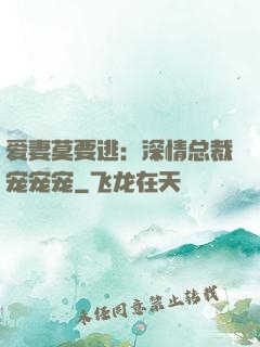爱妻莫要逃：深情总裁宠宠宠