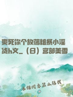 爽死你个放荡粗暴小淫货h文