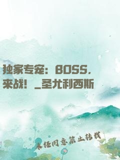独家专宠：BOSS，来战！
