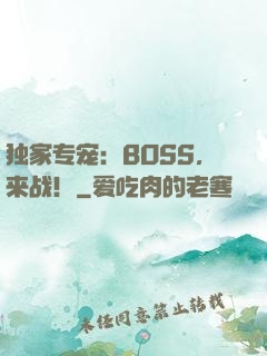 独家专宠：BOSS，来战！