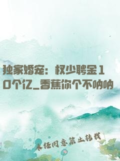 独家婚宠：权少聘金10个亿