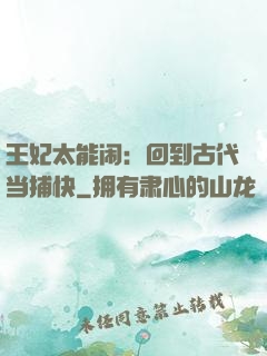 王妃太能闹：回到古代当捕快