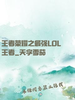 王者荣耀之最强LOL王者