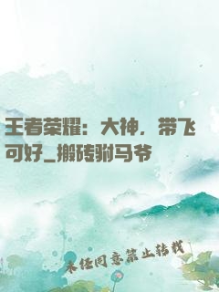 王者荣耀：大神，带飞可好