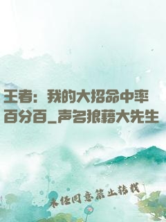 王者：我的大招命中率百分百