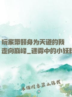 玩家带领身为天道的我走向巅峰