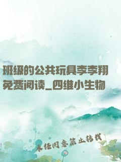 班级的公共玩具李李翔免费阅读