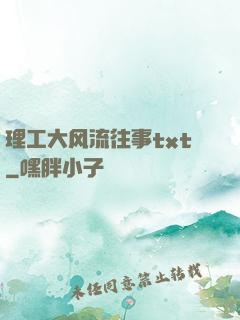 理工大风流往事txt