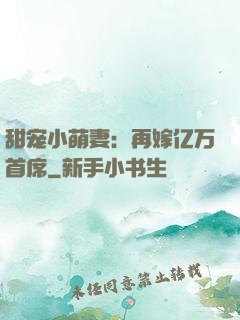 甜宠小萌妻：再嫁亿万首席