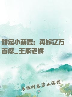 甜宠小萌妻：再嫁亿万首席
