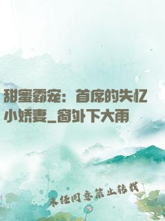 甜蜜霸宠：首席的失忆小娇妻