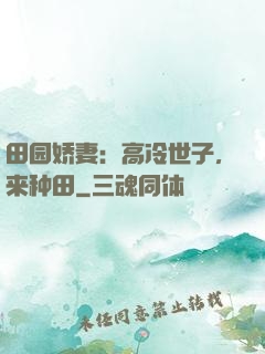 田园娇妻：高冷世子，来种田