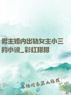 男主婚内出轨女主小三的小说