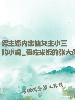 男主婚内出轨女主小三的小说