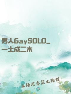男人GaySOLO