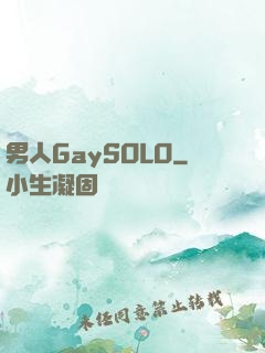 男人GaySOLO