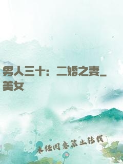 男人三十：二婚之妻