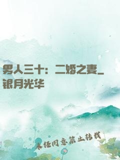 男人三十：二婚之妻